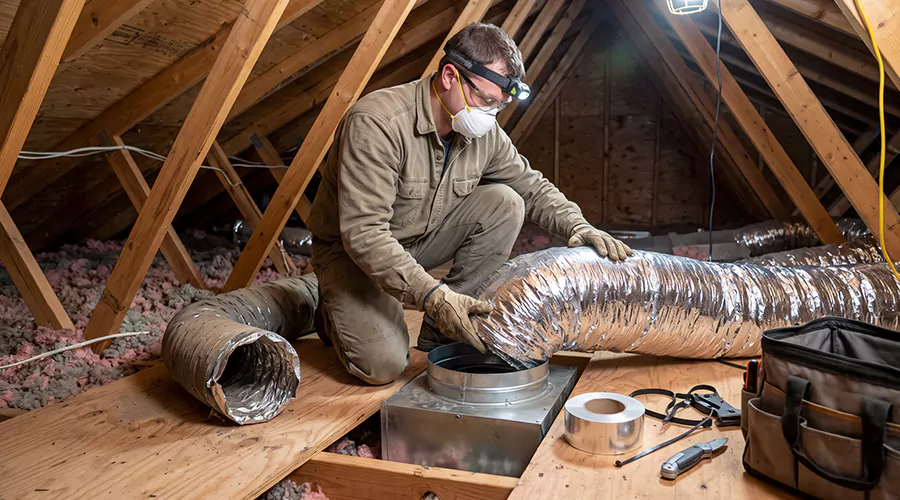 How to Replace Ductwork Under a House?