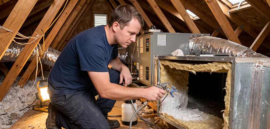 Duct Liner Encapsulation in Edison