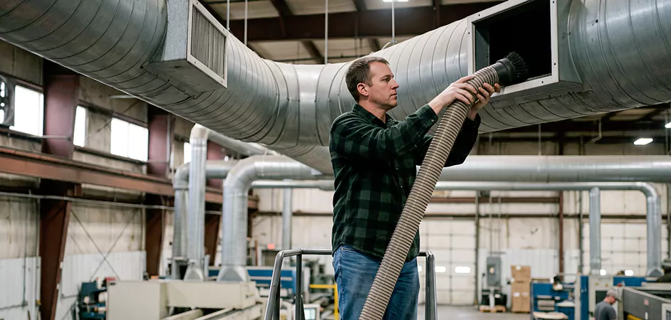 Post-Construction Duct Cleaning in Edison