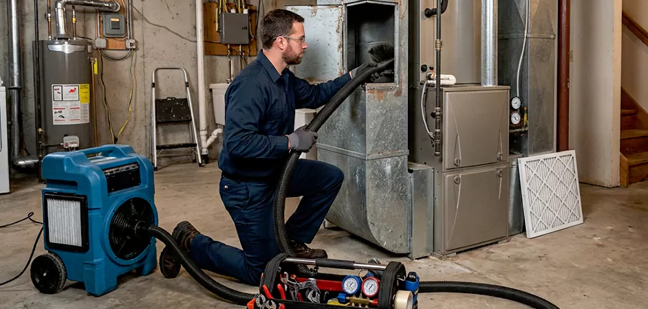 HVAC Tune Up and Duct Cleaning in Edison