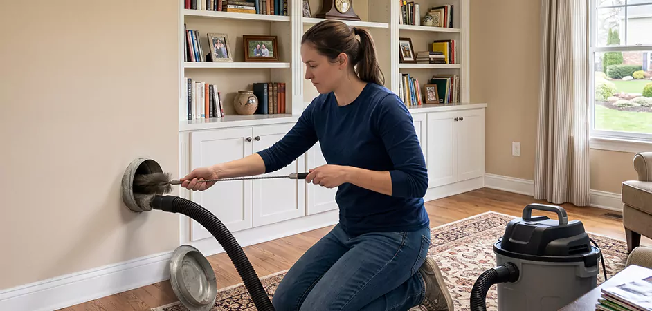 Whole-House Residential Vent Cleaning in Edison
