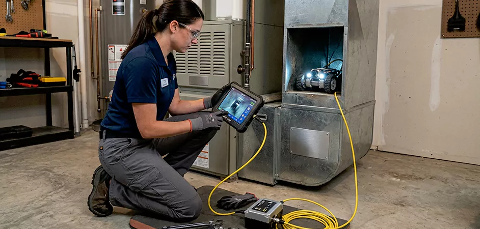 Robotic Duct Inspection in Edison